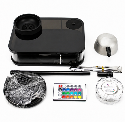 Shisha Acrílica LED con Control Remoto