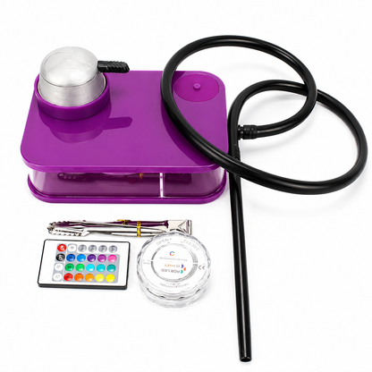 Shisha Acrílica LED con Control Remoto