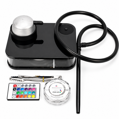 Shisha Acrílica LED con Control Remoto