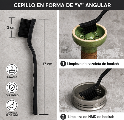 Kit de Limpieza para shisha con Cepillos Flexibles y Accesorios